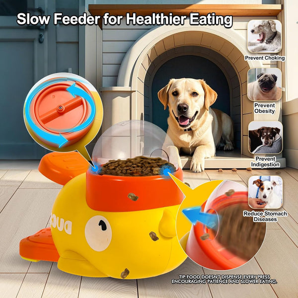 Duck Puzzle Slow Feeder Toy