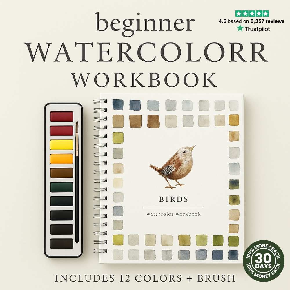 Easy Watercolor Fun Workbook