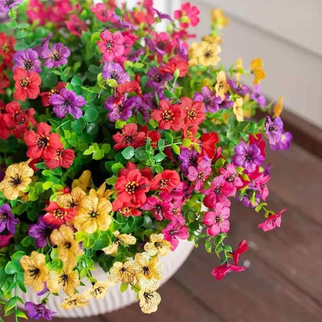Artificial Flowers Vibrant