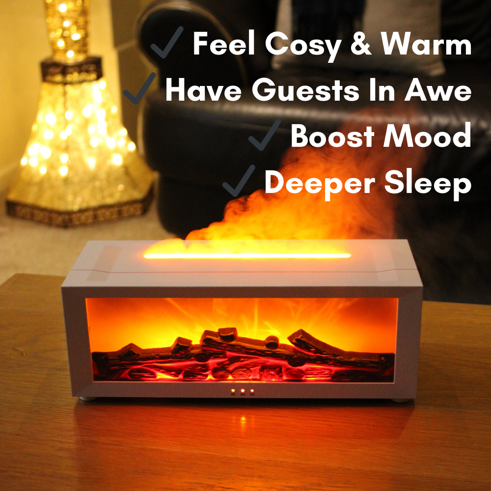 CozyGlow Aromatherapy Fireplace